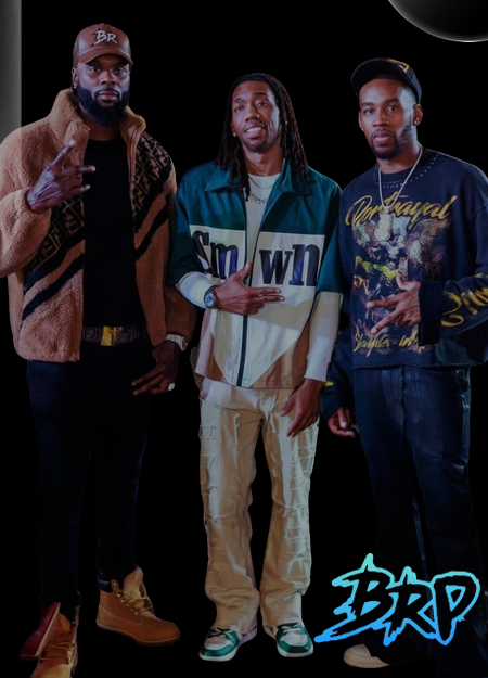 BRP Founders — Lance Stephenson, Greg Foster, and Darius Adams